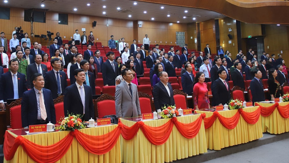 Khai mạc Kỳ họp thứ 14, HĐND tỉnh Bắc Giang khóa XIX