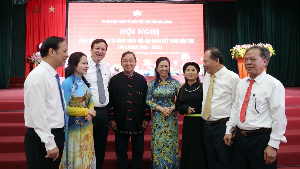 Ủy ban MTTQ tỉnh Bắc Giang: Tổng kết 20 năm  Ngày hội Đại đoàn kết toàn dân tộc